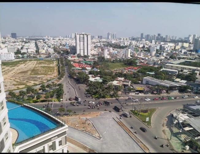 Bên ngoài tòa nhà Sunrise CityView Cho thuê căn hộ Office - tel Sunrise CityView, diện tích 38m2 - 1 phòng ngủ, nội thất cơ bản.