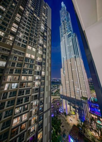 View officetel Vinhomes Central Park Bán officetel Vinhomes Central Park 1PN, diện tích 53m2, đầy đủ nội thất, view Landmark 81