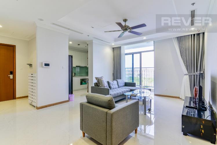 Phòng Khách Căn hộ Vinhomes Central Park 4 phòng ngủ tầng thấp L1 view công viên