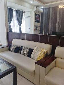 Phòng khách căn hộ Sky Garden 3 Căn hộ Sky Graden 3 nội thất đầy đủ tiện nghi, hướng Tây Bắc.