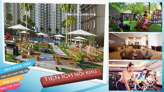 Tiện ích Bcons Garden Căn hộ hướng Đông Bcons Garden view thoáng mát.