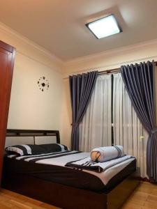 Phòng ngủ The Manor Quận Bình Thạnh Căn hộ Studio The Manor đầy đủ nội thất, view thoáng mát.