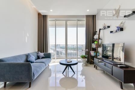 Phòng Khách Căn góc Sarimi Sala Đại Quang Minh 2 phòng ngủ tầng cao tòa A2