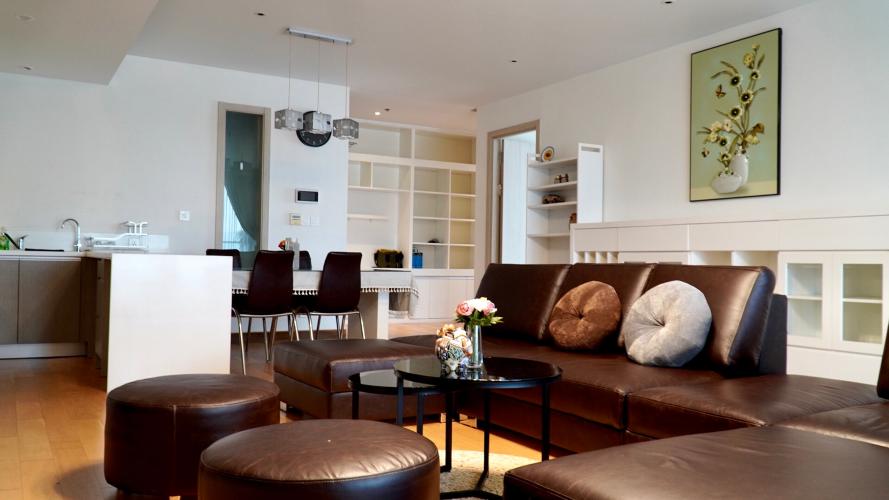 PHÒNG KHÁCH ĐẢO KIM CƯƠNG Căn hộ tầng 09 Diamond Island view nội khu thoáng mát