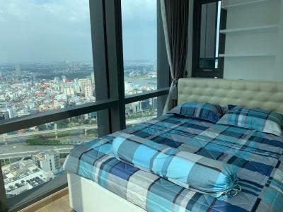 Phòng ngủ Vinhomes Central Park Căn hộ tầng cao Vinhomes Central Park hướng Tây Nam.