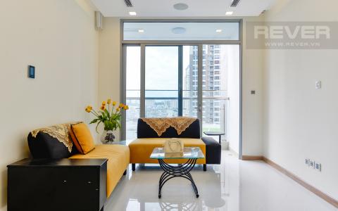 phòng khách Căn hộ Vinhomes Central Park tầng thấp Park 6 view nội khu