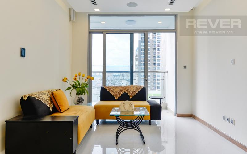 phòng khách Căn hộ Vinhomes Central Park tầng thấp Park 6 view nội khu