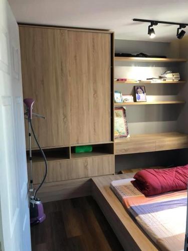 Phòng ngủ căn hộ Era Town Bán căn hộ Era Town tầng cao, 2 phòng ngủ, diện tích 61.5m2, thiết kế hiện đại, đầy đủ nội thất.