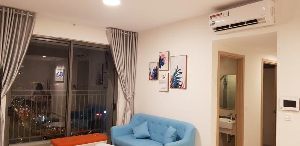 Phòng khách căn hộ RiverGate Residence Cho thuê căn hộ RiverGate Residence 3PN, diện tích 110m2, đầy đủ nội thất, view thành phố