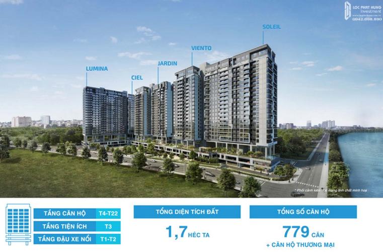 toa_chung_cu Căn hộ One Verandah thuộc tầng trung, diện tích thông thuỷ 78m