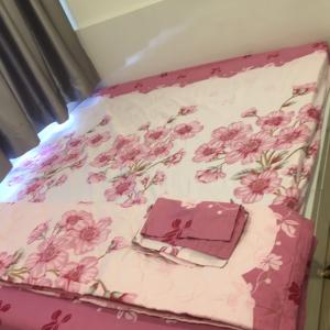 Phòng ngủ Vinhomes Grand Park Quận 9 Căn hộ Vinhomes Grand Park đầy đủ nội thất, view đón sáng.