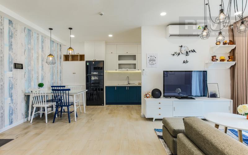 Phòng Khách Căn hộ Happy Residence 2 phòng ngủ tầng trung tháp B nội thất đầy đủ