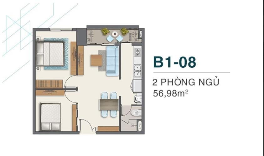 Bản vẽ dự án Boulevard Bán căn hộ Boulevard nhìn về khu Phú Mỹ Hưng, vị trí vàng của Quận 7