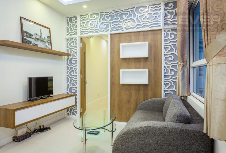 Phòng khách Căn hộ Lexington tầng trung hướng Đông tháp LB thoáng mát