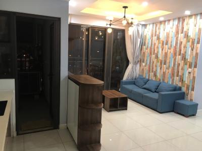 phòng khách căn hộ 2 phòng ngủ estella heights Căn hộ Estella Heights đầy đủ nội thất, view thoáng mát.