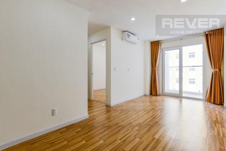 Phòng khách Căn hộ City Gate Quận 8 tầng thấp 2 phòng ngủ block B nội thất cơ bản