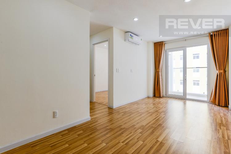 Phòng khách Căn hộ City Gate Quận 8 tầng thấp 2 phòng ngủ block B nội thất cơ bản