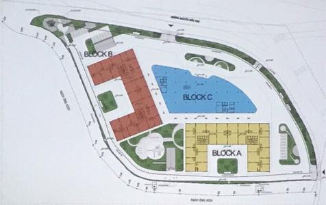 Bản vẽ dự án Lavida Plus Bán Office-tel tầng trung tại Lavida Plus Quận 7, diện tích 37.27m2, kết cấu 1 phòng ngủ, thiết kế hiện đại, không kèm nội thất.