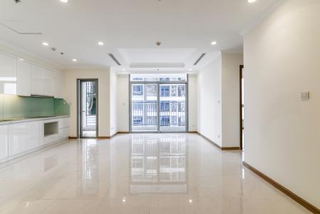 Căn hộ Vinhomes Central Park 3 phòng ngủ tầng cao L4 nhà trống