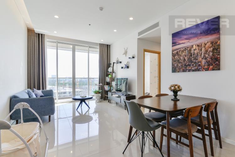 Tổng Quan Căn góc Sarimi Sala Đại Quang Minh 2 phòng ngủ tầng cao tòa A2