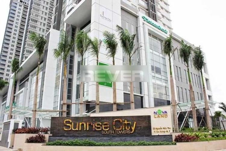 Toàn cảnh Sunrise City, Quận 7 Căn hộ Sunrise City tầng trung, ban công hướng Đông.