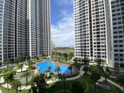 Toàn cảnh Vinhomes Grand Park Quận 9 Căn hộ Vinhomes Grand Park tầng trung, không nội thất, thoáng mát.