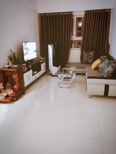 Phòng khách căn hộ Prosper Plaza,Quận 12 Căn hộ Prosper Plaza hướng Đông Nam, view nội khu thoáng mát.