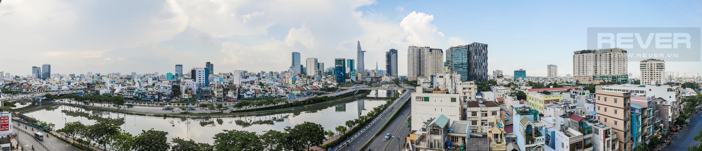 View Cho thuê căn hộ Masteri Millennium 3PN, diện tích 107m2, đầy đủ nội thất, view Bitexco