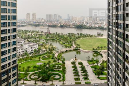 view Căn góc Vinhomes Central Park 4 phòng ngủ tầng trung Park 6