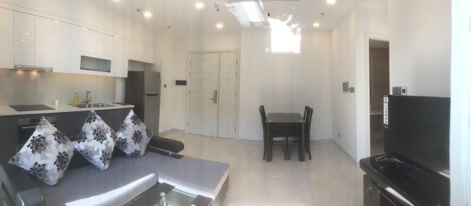 Phòng khách căn hộ Vinhomes Golden River Cho thuê căn hộ Vinhomes Golden River 2PN, diện tích 70m2, đầy đủ nội thất, view sông Sài Gòn