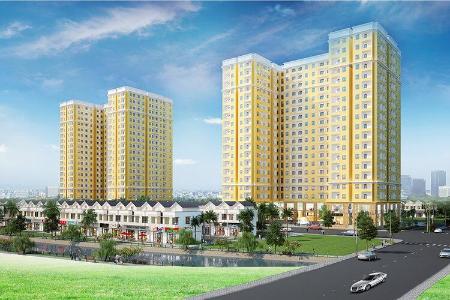 Căn hộ Heaven Riverview, Quận 8 Căn hộ Heaven Riverview tầng trung view thành phố, nội thất đầy đủ.