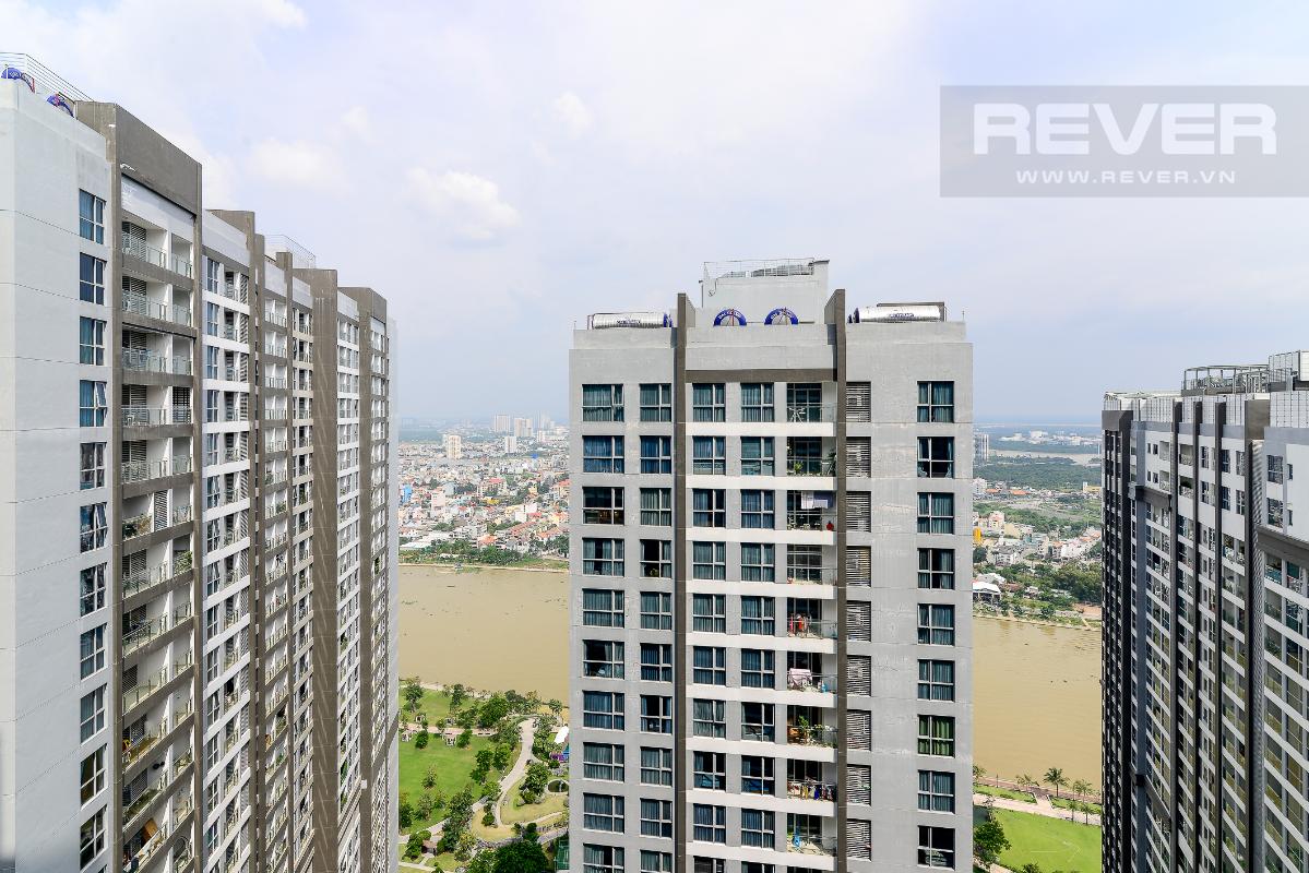 _DSC3965 Bán căn hộ Vinhomes Central Park 1PN, tháp Park 7, đầy đủ nội thất, view hồ bơi và mé sông