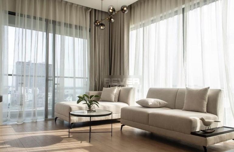 Phòng khách căn hộ Đảo Kim Cương, Quận 2 Căn hộ Đảo Kim Cương đầy đủ tiện nghi, view thành phố tuyệt đẹp.