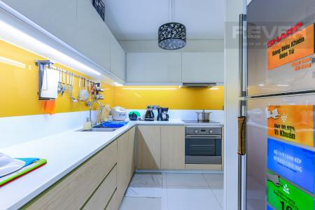 Phòng Bếp Căn hộ The Estella 2 phòng ngủ tầng trung tháp 4A thiết kế đẹp, trẻ trung