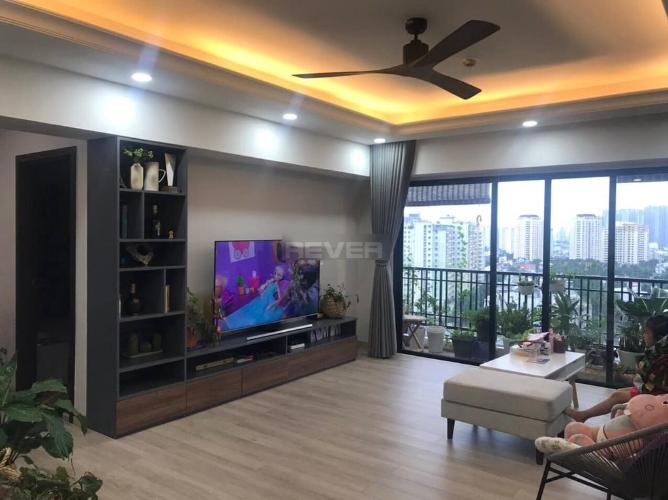 Phòng khách One Verandah Quận 2 Căn hộ One Verandah 3 phòng ngủ, view thành phố sầm uất.