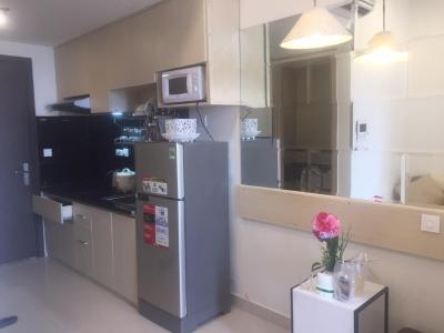 Bán căn hộ RiverGate Residence 1PN, diện tích 26m2, đầy đủ nội thất, ban công Đông Bắc