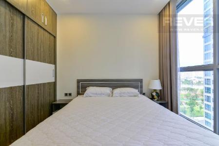 Phòng Ngủ 1 Cho thuê căn hộ Vinhomes Central Park 2PN, tầng thấp, tháp Park 5, đầy đủ nội thất