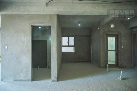 phòng ngủ nhỏ và sân phơi căn hộ SAIGON SOUTH RESIDENCE Bán căn hộ Saigon South Residence 2PN, diện tích 71m2, bàn giao thô, ban công Đông Nam