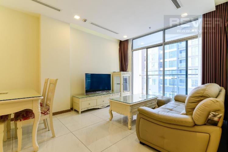 Bán hoặc cho thuê căn hộ Vinhomes Central Park 2PN, đầy đủ nội thất, view sông và công viên