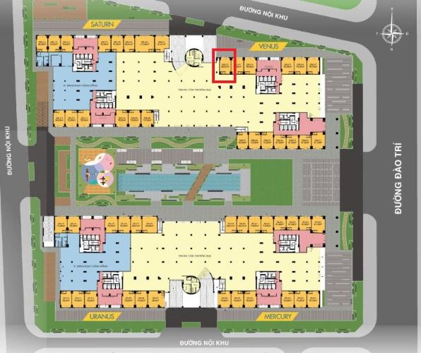 layout tổng quan ShopHouse  Bán shop-house Q7 Saigon Riverside dân cư sầm uất, hiện đại.