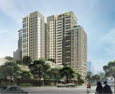 Kingston Residence, Phú Nhuận Căn hộ tầng trung Kingston Residence ban công hướng Tây.