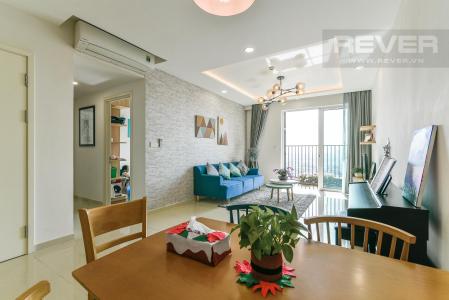 Phòng ăn căn hộ VISTA VERDE Bán căn hộ Vista Verde 2PN, diện tích 87m2, đầy đủ nội thất, view Thạnh Mỹ Lợi