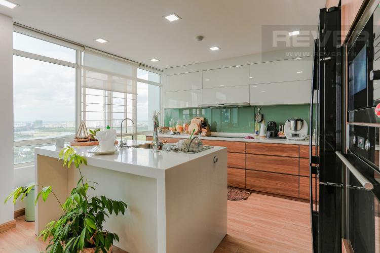 Phòng Bếp căn hộ PHÚ HOÀNG ANH Bán duplex sân vườn Phú Hoàng Anh 3PN, tầng cao, tháp B, đầy đủ nội thất, view thoáng