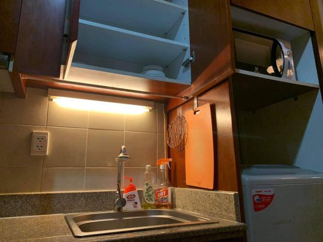 Nhà bếp The Manor Quận Bình Thạnh Căn hộ Studio The Manor đầy đủ nội thất, view thoáng mát.