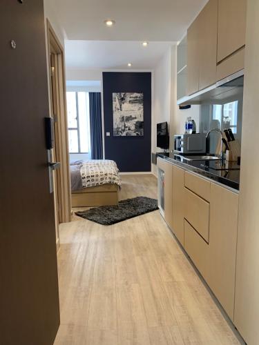 Căn hộ RiverGate Residence, Quận 4 Căn hộ RiverGate Residence đầy đủ nội thất, thiết kế hiện đại.