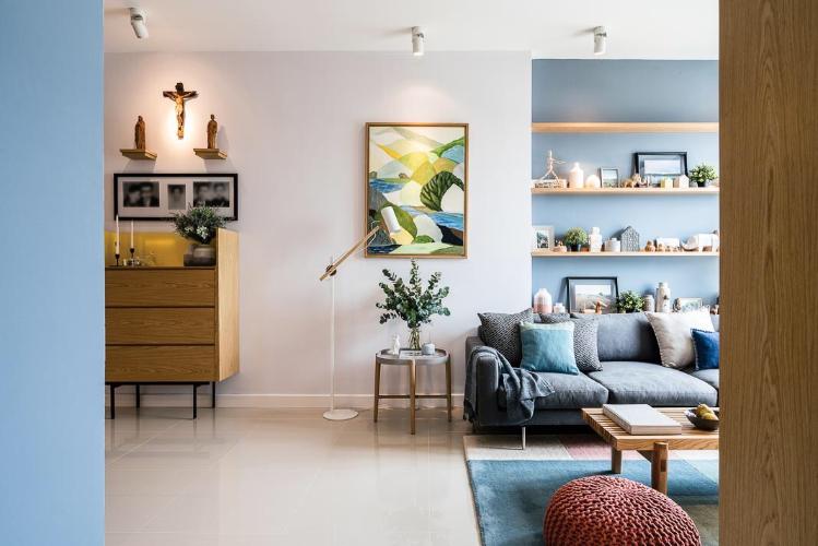 Phòng khách căn hộ The Park Residence Bán căn hộ view thành phố The Park Residence tầng cao, đầy đủ nội thất.