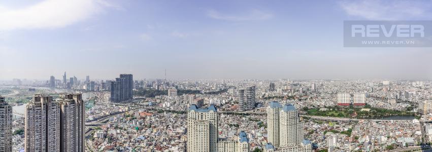 View Căn hộ Vinhomes Central Park 2 phòng ngủ tầng cao C3 nội thất đầy đủ