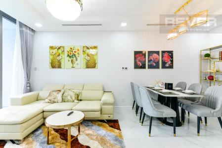 e8712f2ba72841761839 Cho thuê căn hộ Vinhomes Central Park 2PN, tháp Landmark 81, đầy đủ nội thất, hướng Đông Nam, view hồ bơi