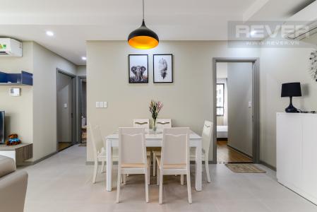 Phòng Ăn Căn góc The Gold View 3 phòng ngủ tầng cao tháp B full nội thất