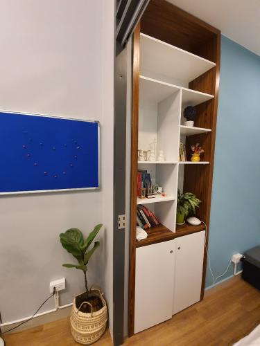 Phòng khách căn hộ RIVERGATE RESIDENCE Bán căn hộ RiverGate Residence 1PN, tháp B, diện tích 26m2, đầy đủ nội thất